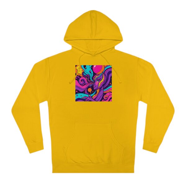 Cosmic Woman of the Night Psychedelic Hoodie - Image 9