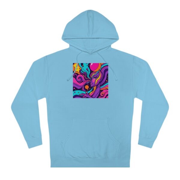 Cosmic Woman of the Night Psychedelic Hoodie - Image 17