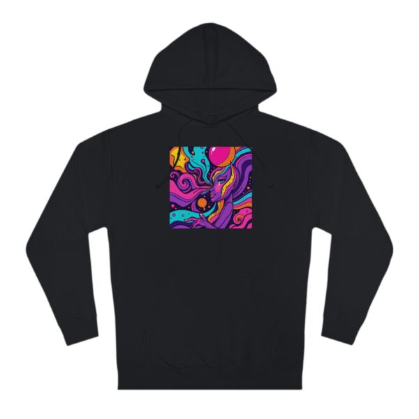 Cosmic Woman of the Night Psychedelic Hoodie - Image 29