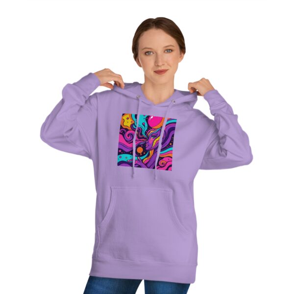 Cosmic Woman of the Night Psychedelic Hoodie - Image 23