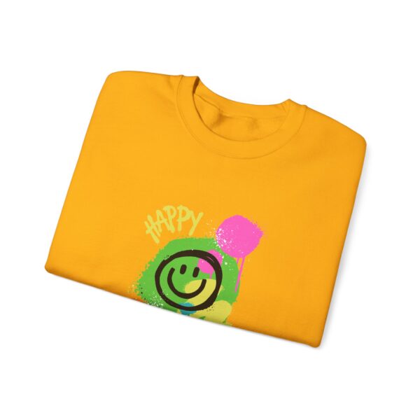 Happy Smiley Face Unisex Heavy Blend™ Crewneck Sweatshirt - Image 19