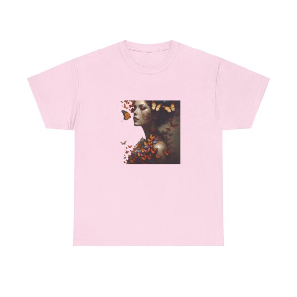 Butterfly Woman Graphic Art Tee - Image 45