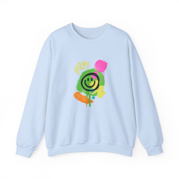 Happy Smiley Face Unisex Heavy Blend™ Crewneck Sweatshirt - Image 25