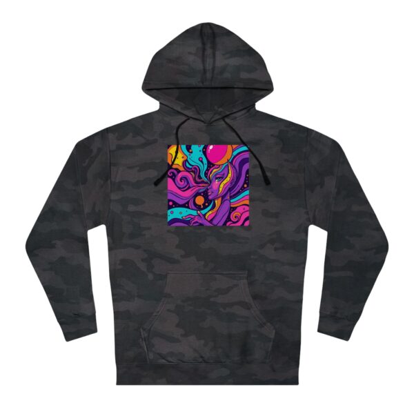 Cosmic Woman of the Night Psychedelic Hoodie - Image 7