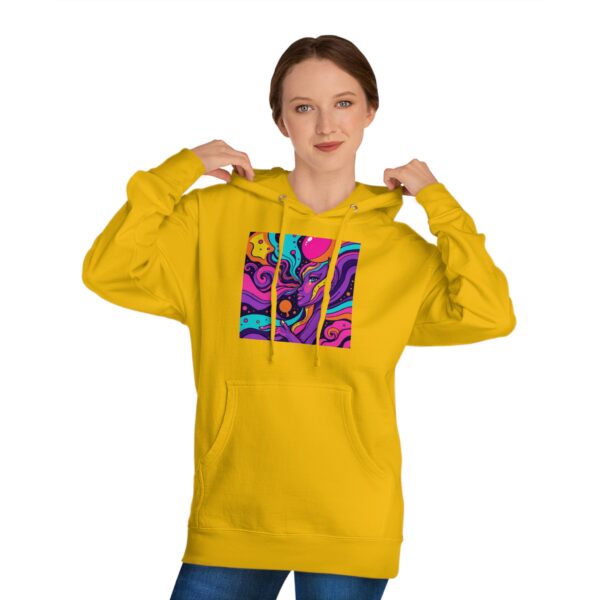 Cosmic Woman of the Night Psychedelic Hoodie - Image 11