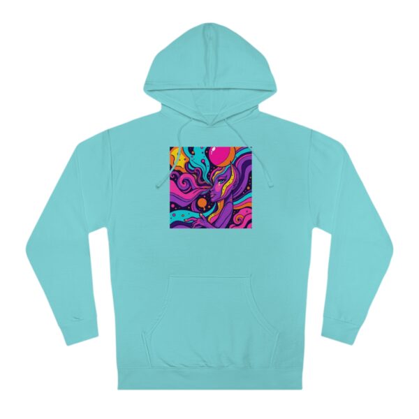 Cosmic Woman of the Night Psychedelic Hoodie - Image 13