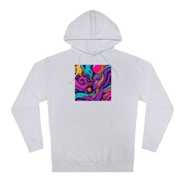 Cosmic Woman of the Night Psychedelic Hoodie - Image 25