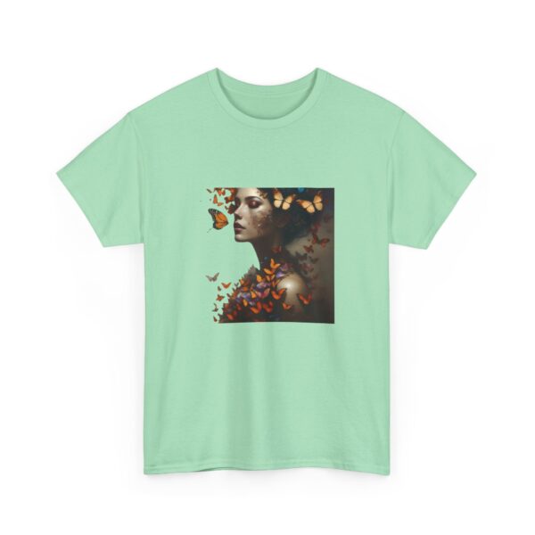 Butterfly Woman Graphic Art Tee - Image 35