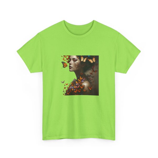 Butterfly Woman Graphic Art Tee - Image 31