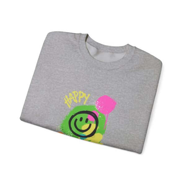 Happy Smiley Face Unisex Heavy Blend™ Crewneck Sweatshirt - Image 15