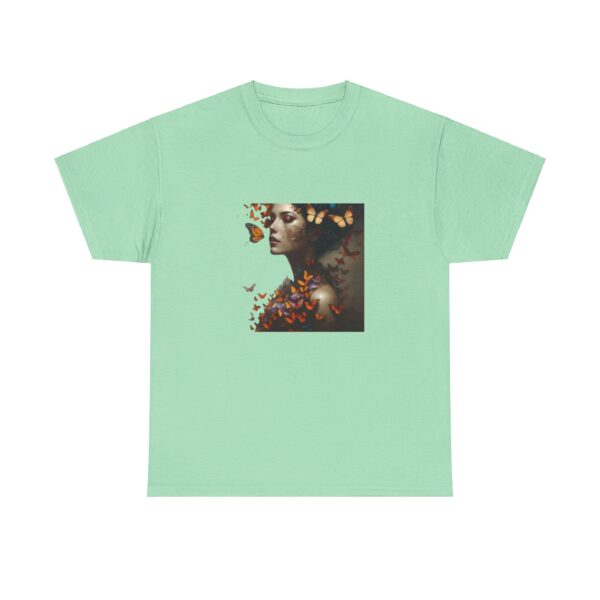 Butterfly Woman Graphic Art Tee - Image 33