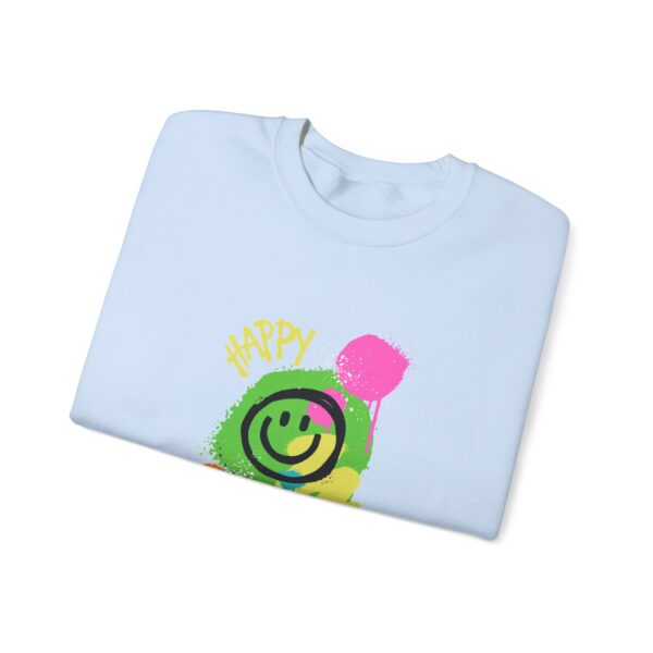 Happy Smiley Face Unisex Heavy Blend™ Crewneck Sweatshirt - Image 27